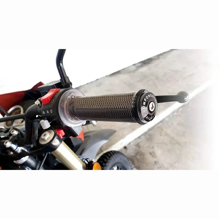 Conjunto completo de tampas de guidão com 3 juntas de borracha, fácil instalação