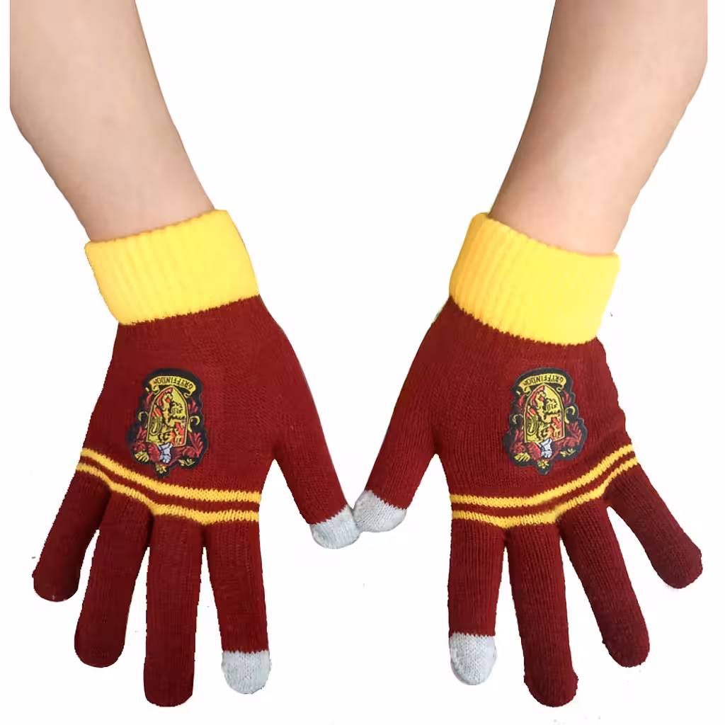 Luvas de Inverno Harry Potter Gryffindor – Roupa Oficial Hogwarts