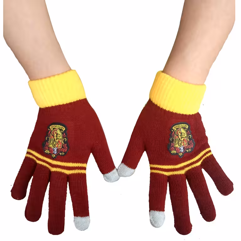 Luvas de Inverno Harry Potter Gryffindor – Roupa Oficial Hogwarts