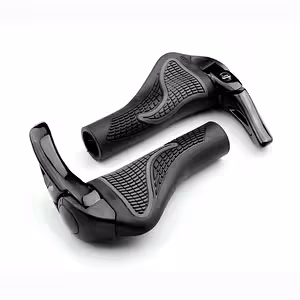 Manoplas de Guidão MTB Ergonômicas Pretas com “Lock-on” – Bicicleta e Scooter Elétrica