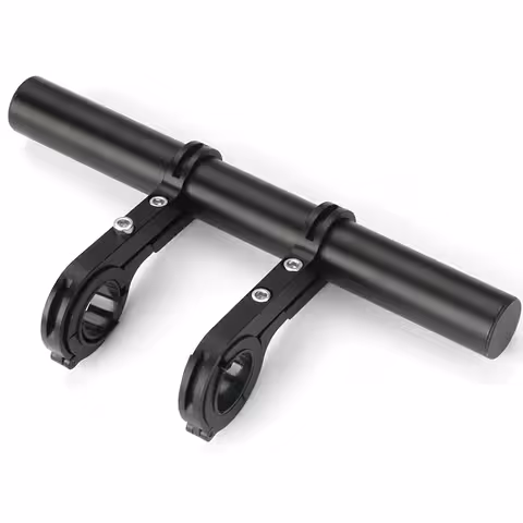 Extensão de Guidão para Bicicleta e Scooter – Suporte de Acessórios, Adaptador e Organizador de Barra de Alumínio