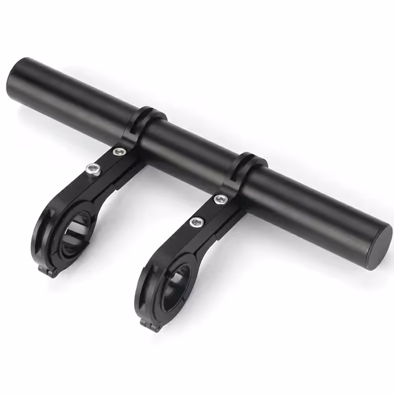 Extensão de Guidão para Bicicleta e Scooter – Suporte de Acessórios, Adaptador e Organizador de Barra de Alumínio