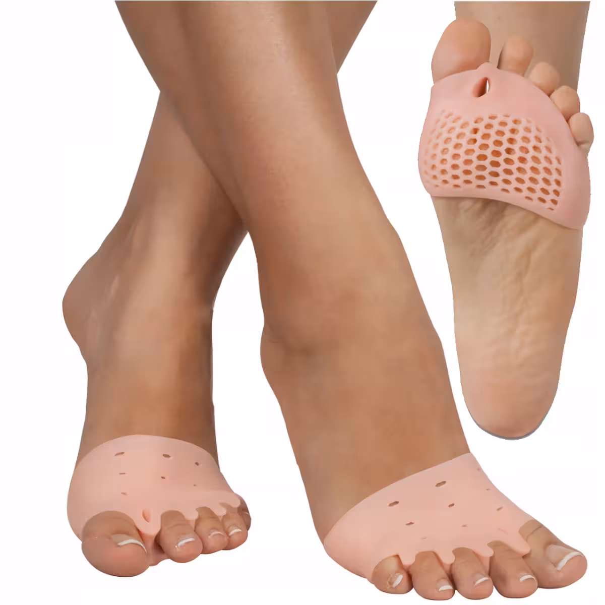 Órtese ortopédica para Hallux Valgus, alinhamento correto do dedão
