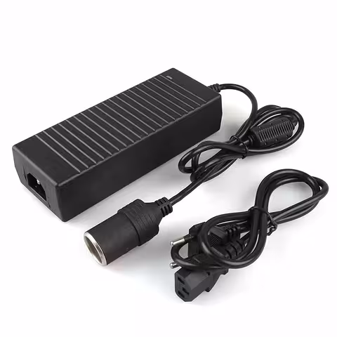Adaptador de Tomada Conversor 220V/230V para 12V 10A 120W – Transformador Automotivo