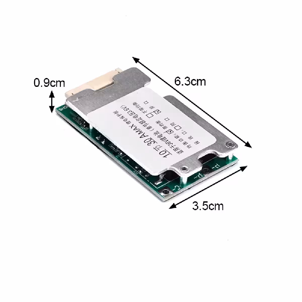 Placa de proteção para baterias de veículos elétricos, 10S, 36V, 30A
