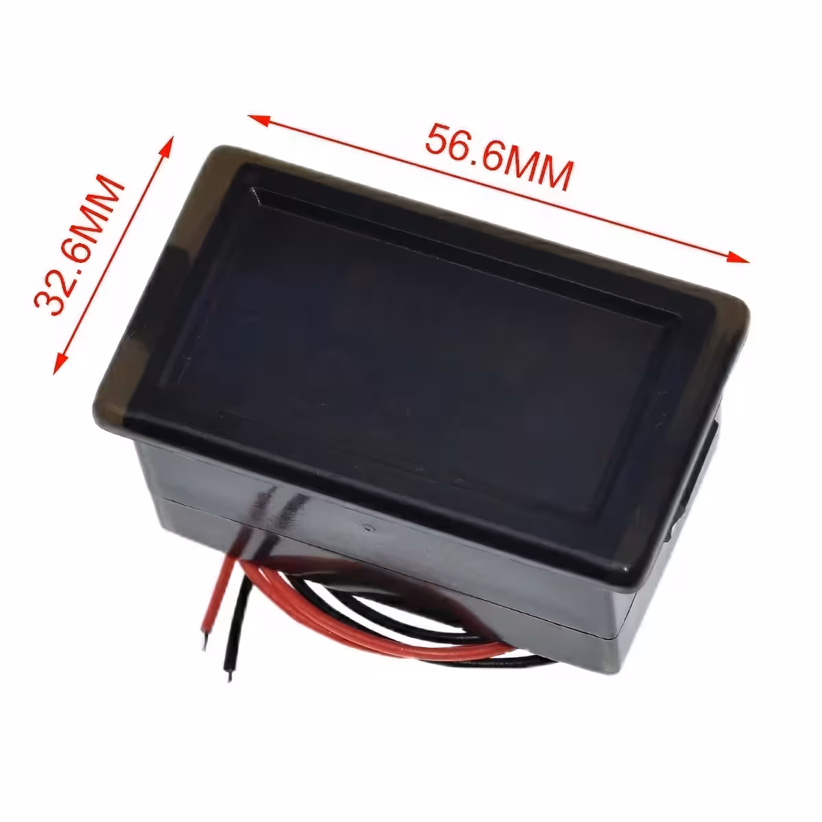 Indicador de voltagem para carro, moto, bicicleta, patinete – impermeável e compacto
