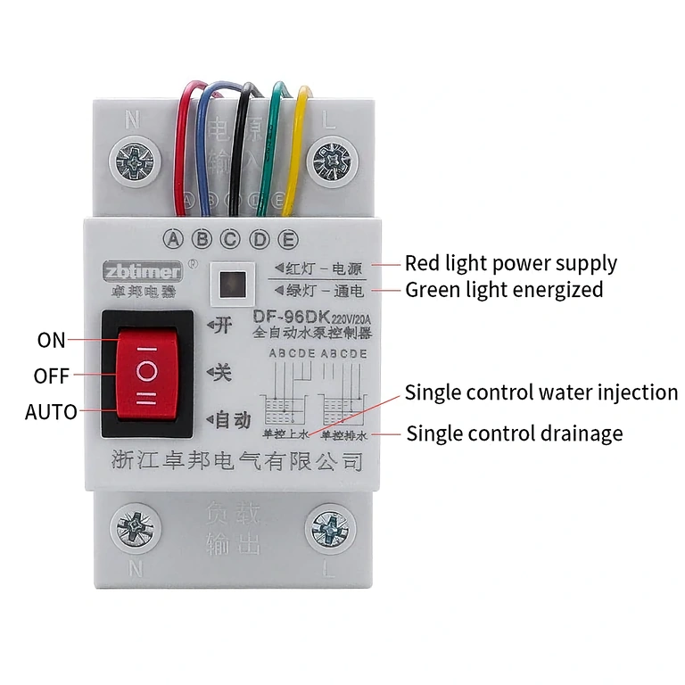 Regulador moderno de nível de água sem boia – uso em sistemas automáticos