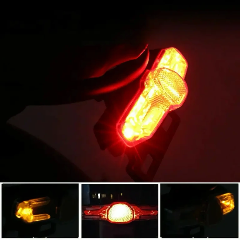 Kit de montagem de luz traseira para scooter elétrica Kit completo para fixação da luz traseira – suporte, cabos, parafusos