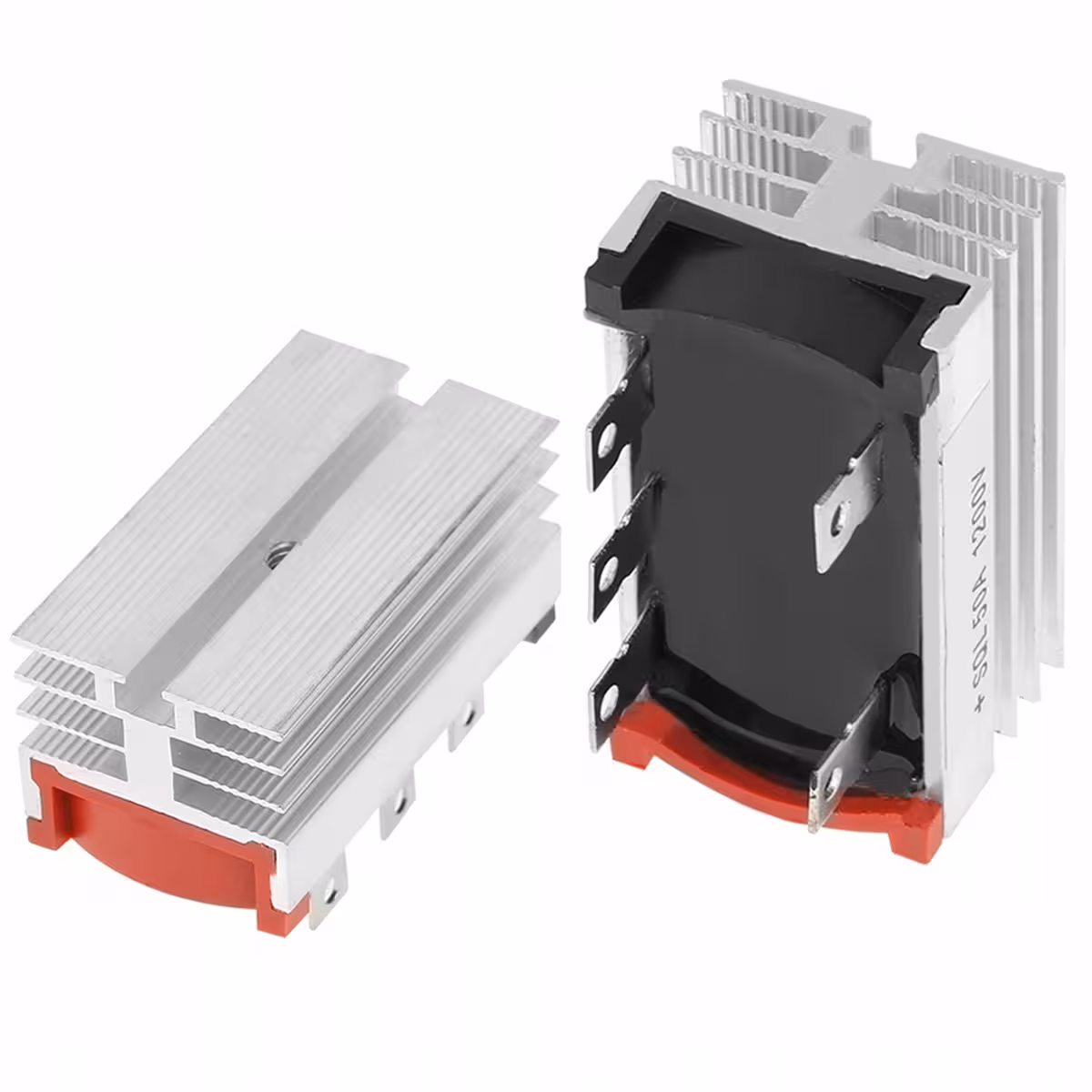 Ponte retificadora trifásica 50A com carcaça de alumínio