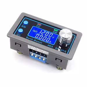 Fonte de Laboratório 30V 4A Step Up/Down DC-DC – Tensão e Corrente Ajustáveis, Corrente Contínua Estável