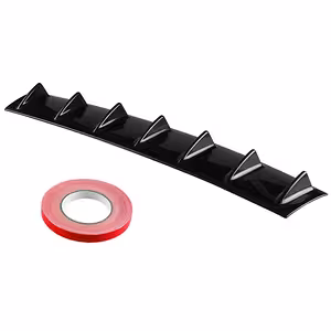 Difusor Spoiler Automotivo Universal – Ornamento Defletor para Para-choque Traseiro