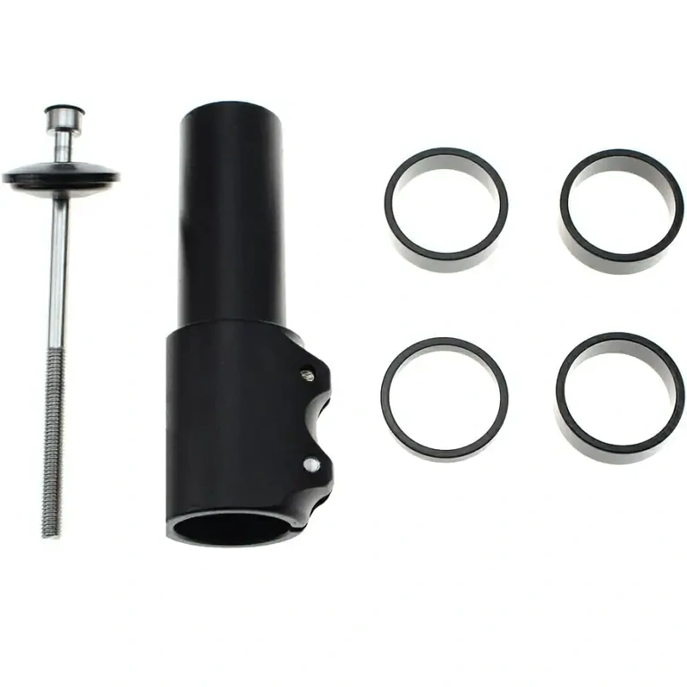 Adaptador de alumínio para elevação de mesa de guidão Extensor CNC em alumínio anodizado – elevação de guidão de bicicleta