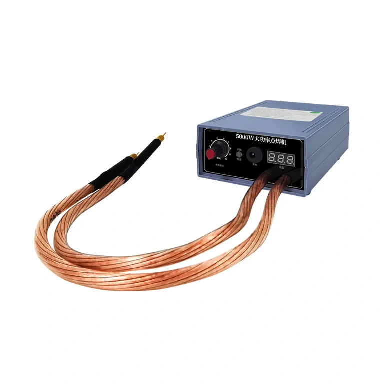 Mini soldador para baterias de lítio-íon Soldador portátil com ajuste de corrente para solda de fitas de níquel