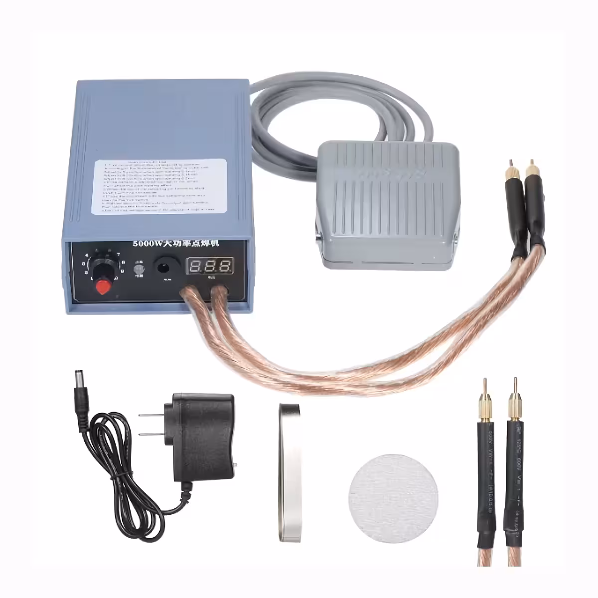 Máquina de solda para pacotes de baterias Li-Ion, Ni-CD e Ni-MH