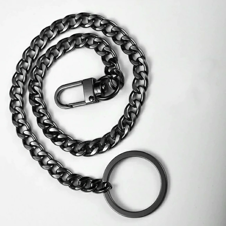 Corrente streetwear para jeans – unissex Corrente de vestuário para looks casuais streetwear