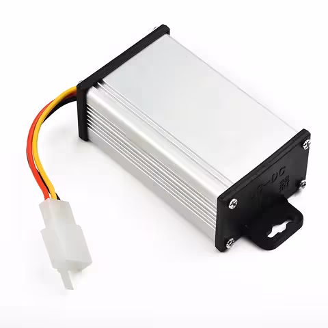 Conversor DC-DC Step Down 36V/48V/60V/72V para 12V 10A – Módulo Redutor de Tensão
