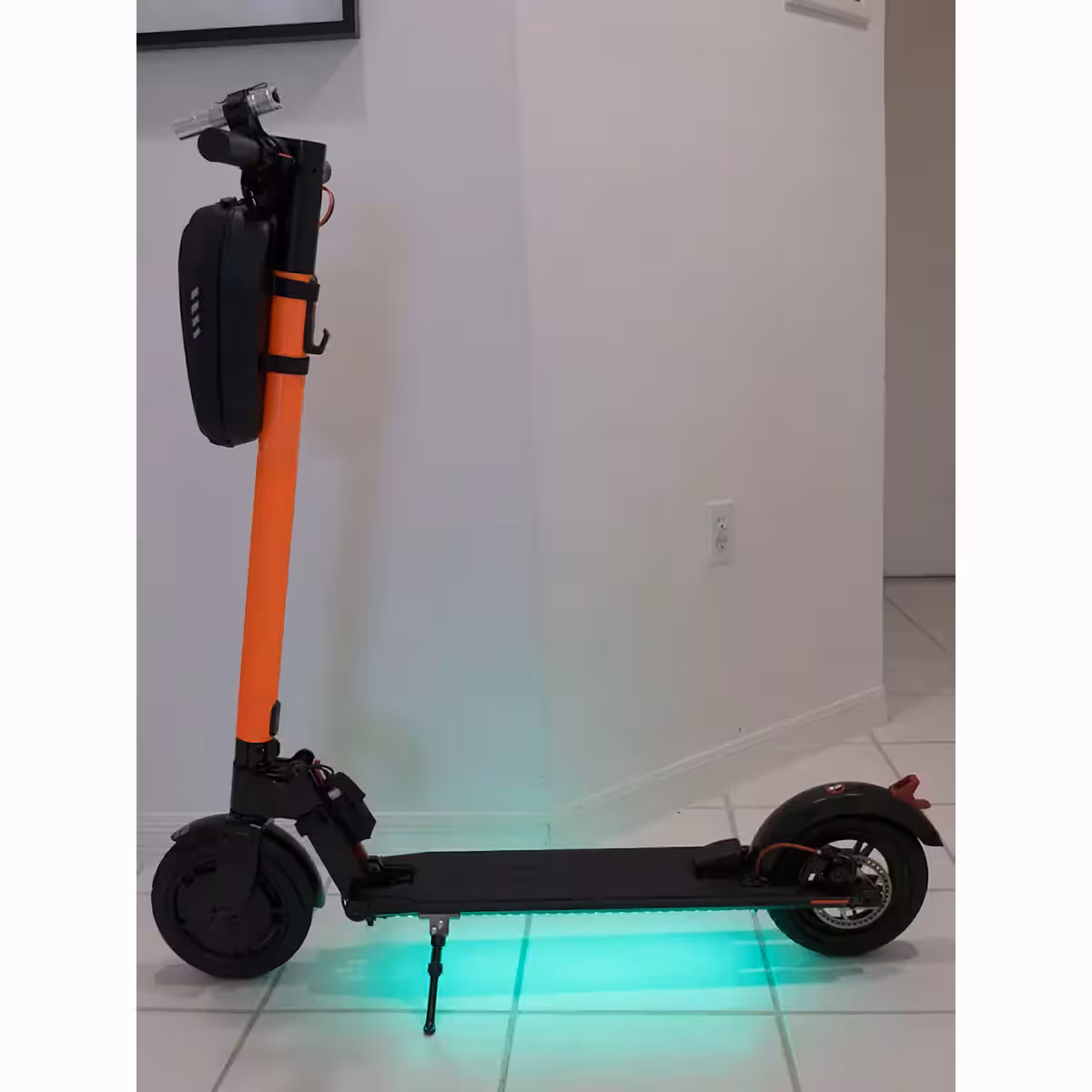 Fitas LED RGB com controle remoto para scooters elétricas