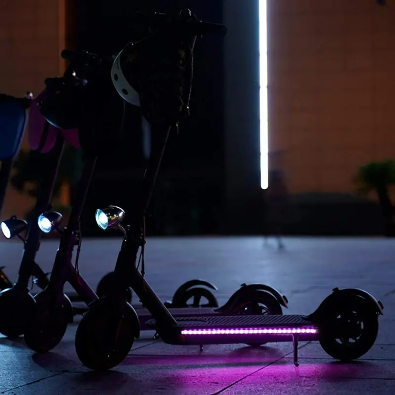 Kit LED compatível com scooters Xiaomi Luzes LED para personalização de scooters Xiaomi