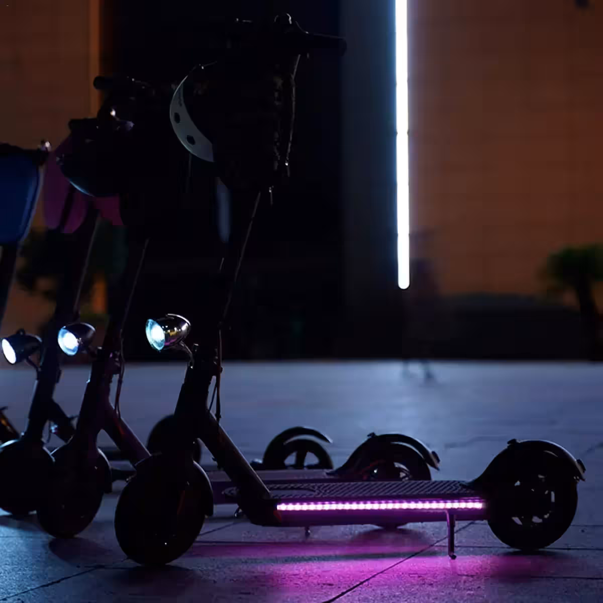 Luzes LED para personalização de scooters Xiaomi