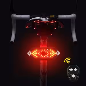 Sinalizador de Bicicleta Wireless – Luzes LED com Sinal de Direita/Esquerda e Controle no Guidão