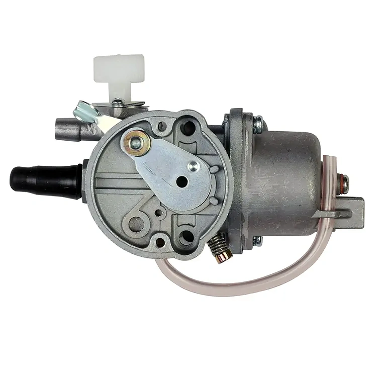 Carburador completo com afogador manual, compatível Pocket Bike 47cc – 50cc