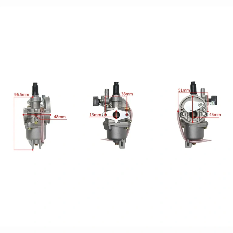 Carburador para motores pequenos 2 tempos 49cc – 50cc