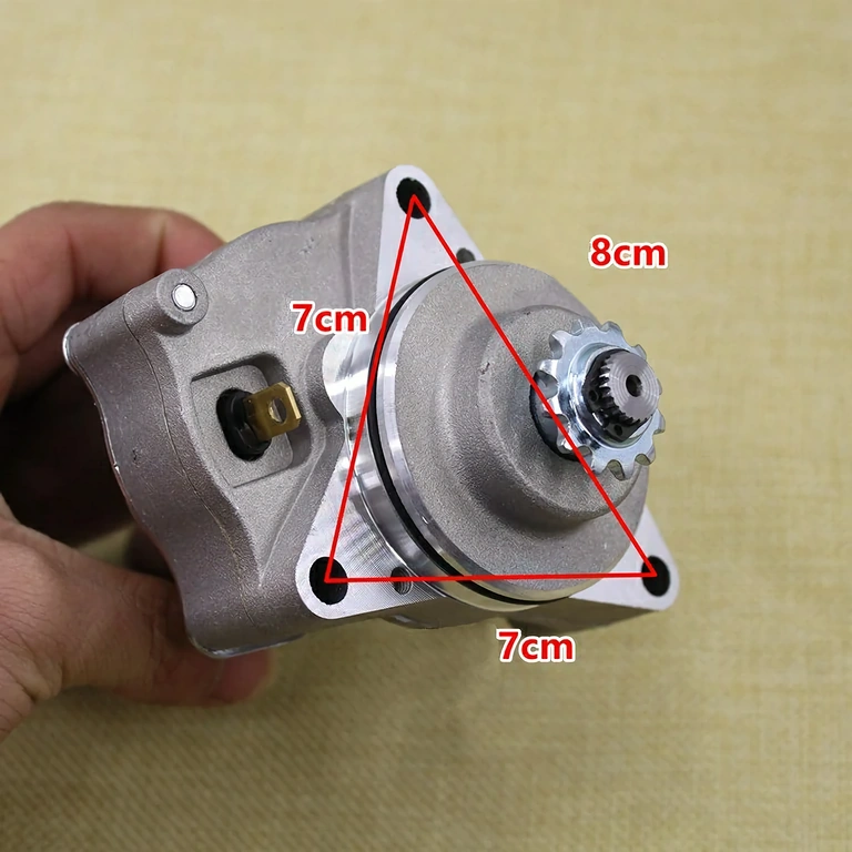Motor de arranque motor 4 tempos Motor elétrico para motores 4 tempos, ATV e pit bikes