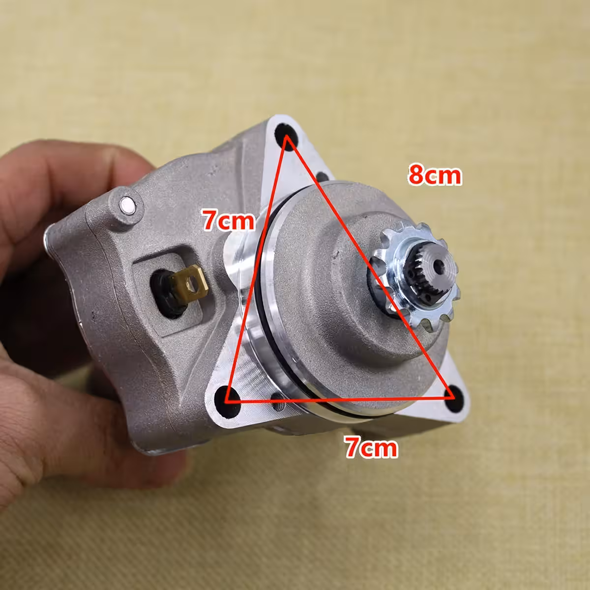 Motor elétrico para motores 4 tempos, ATV e pit bikes