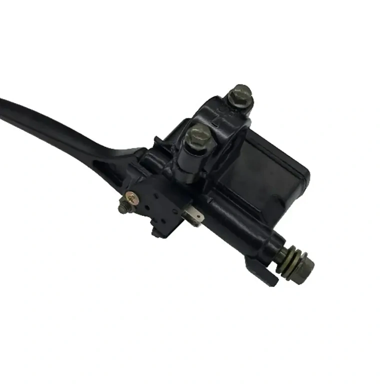 Conjunto manete + bomba de freio hidráulica esquerda para guidão 7/8 inch