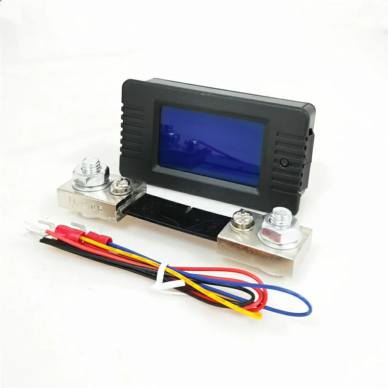 Contador de energia solar com display LCD e iluminação de fundo