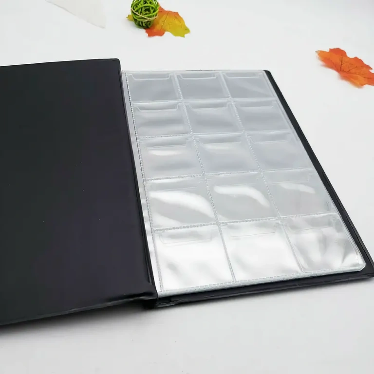 Organizador de moedas para colecionadores Organizador de moedas com design elegante e durável
