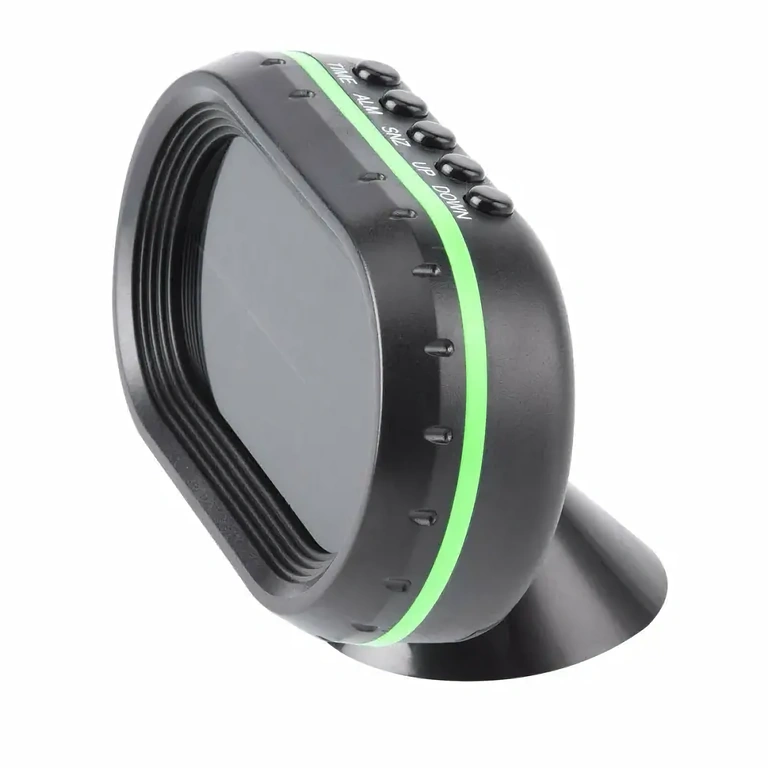 Voltímetro automotivo e termômetro digital com display claro