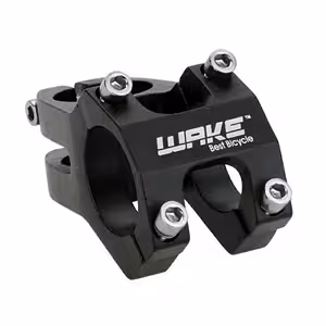 Extensor de Guidão Curto para Bicicleta MTB – WAKE 31.8 mm Alumínio, Preto