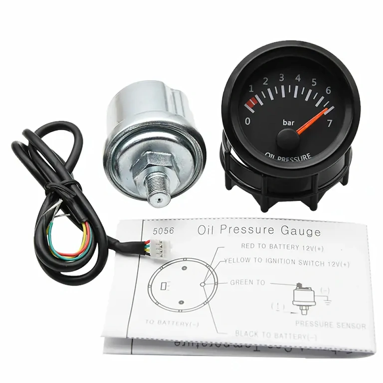 Kit completo para instalação de manômetro de pressão de óleo em máquinas agrícolas