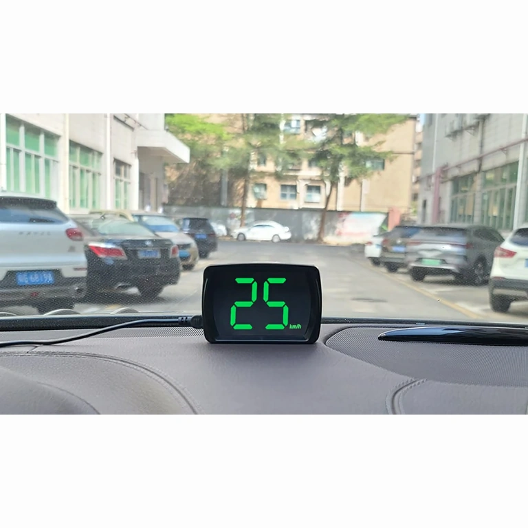 Velocímetro GPS com display luminoso Dispositivo GPS para medir velocidade, visível sob luz solar