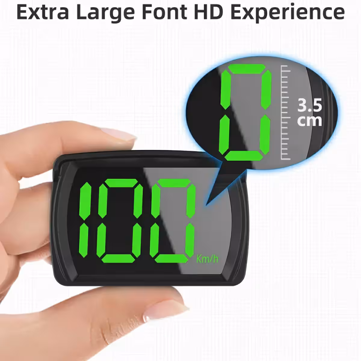 Display GPS universal para exibir velocidade do veículo