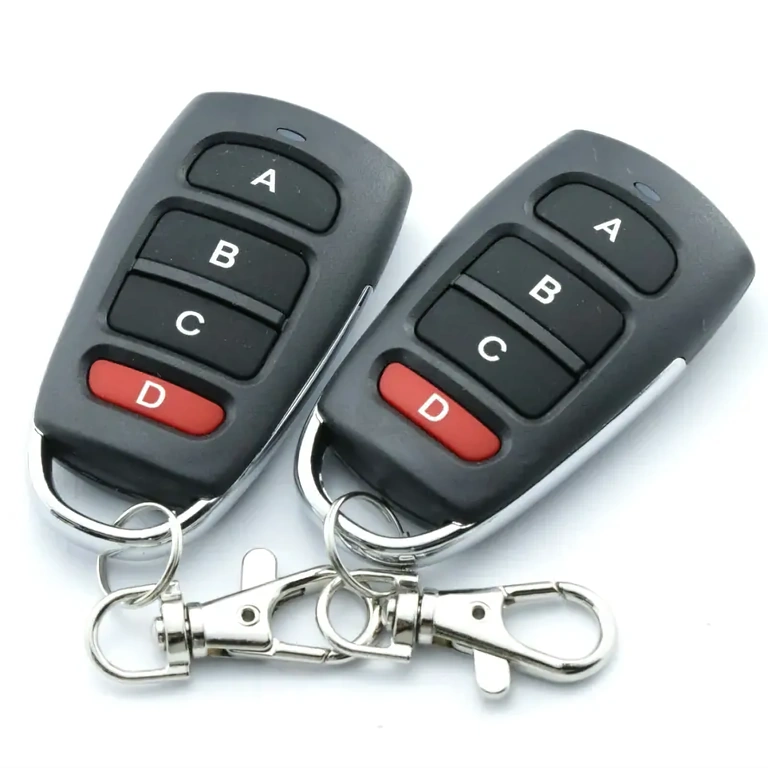 Controle remoto de 4 botões para sistemas de controle wireless