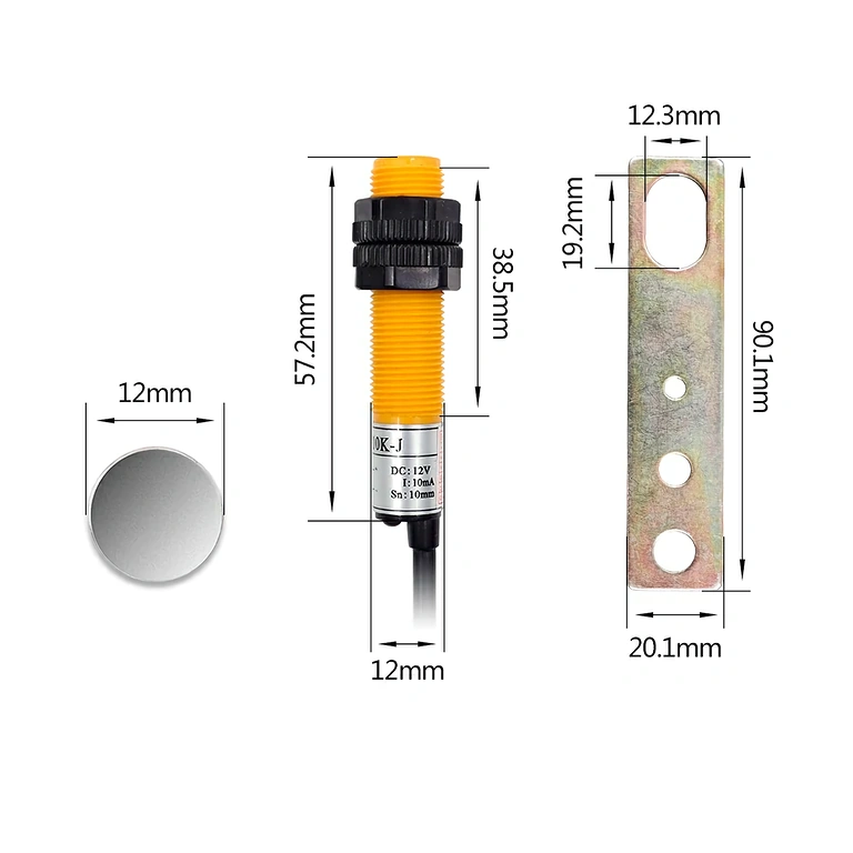 Contador digital com sensor magnético integrado Contador digital com sensor magnético para monitoramento de ciclos