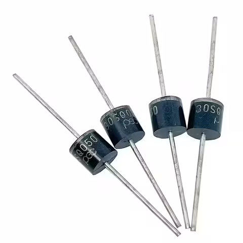 Conjunto 5 Diodos Schottky 30SQ050 – 30A 50V para Painéis Solares 12V/24V/48V