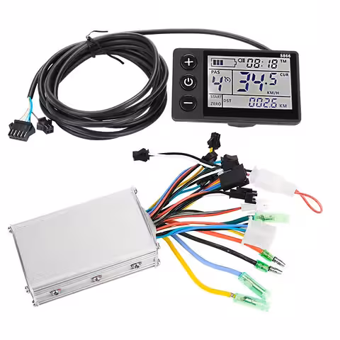 Controlador elétrico para bicicleta com especificações de 250W e 350W