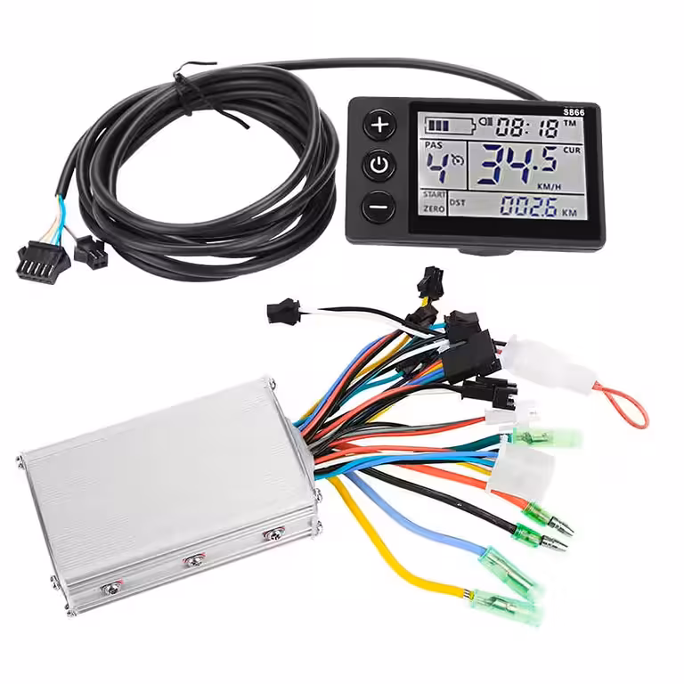 Controlador elétrico para bicicleta com especificações de 250W e 350W