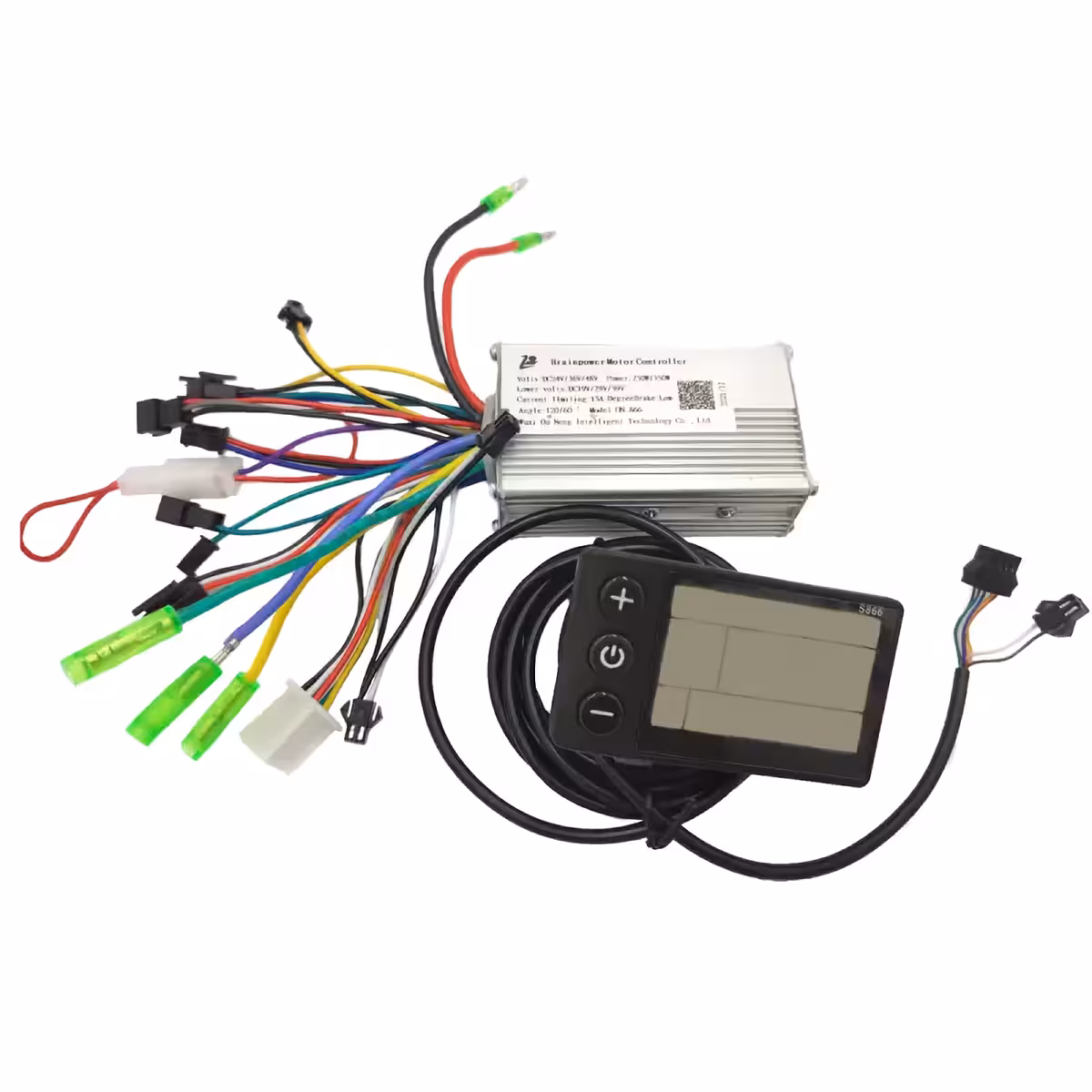 Kit de controlador e display S866 compatível com múltiplas tensões