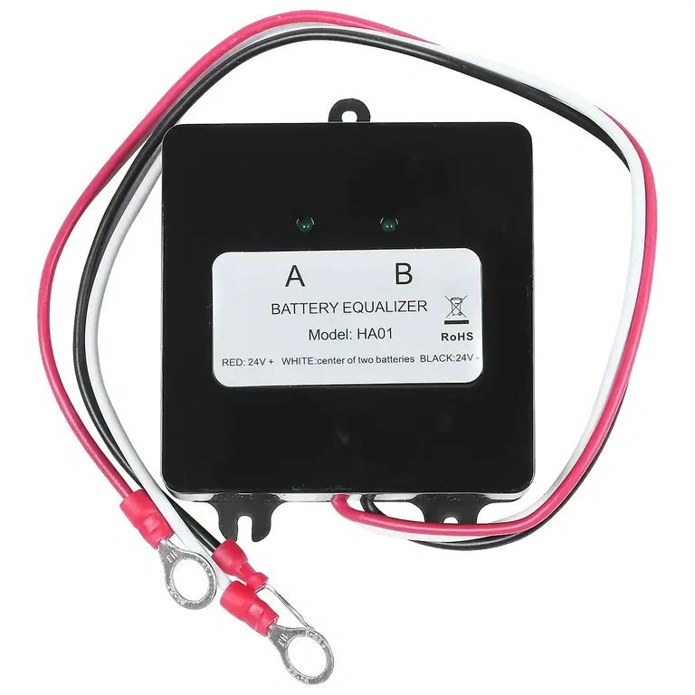 Dispositivo automático para equilibrar tensão em sistemas com múltiplas baterias