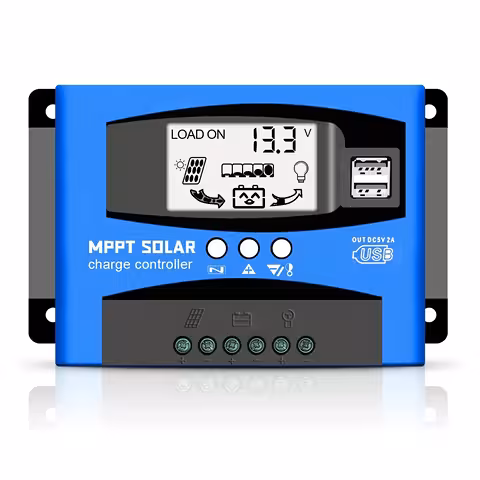 Controlador Solar MPPT 100A para Painéis Solares 12V/24V