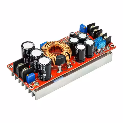 Fonte DC-DC Step Up / Boost 12V para 24V/36V/48V/60V 1200W 20A