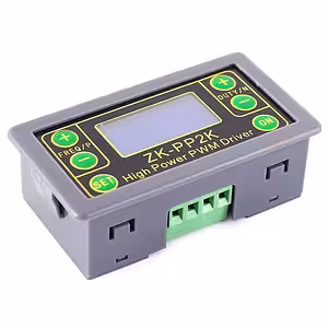 Regulador PWM 5V–24V 8A – Controle de Rotação, Sinal e Timer