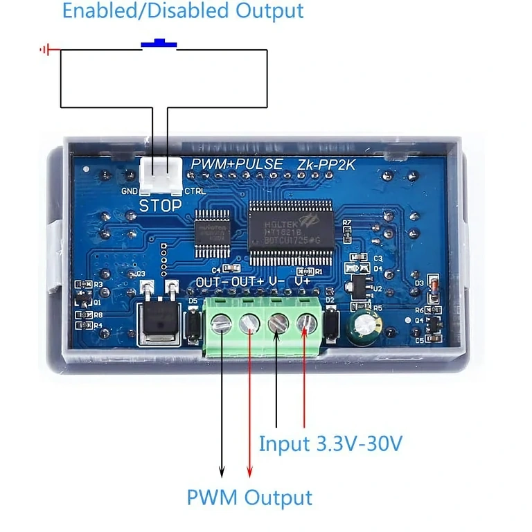 Controlador para rotação de motores com função timer integrada