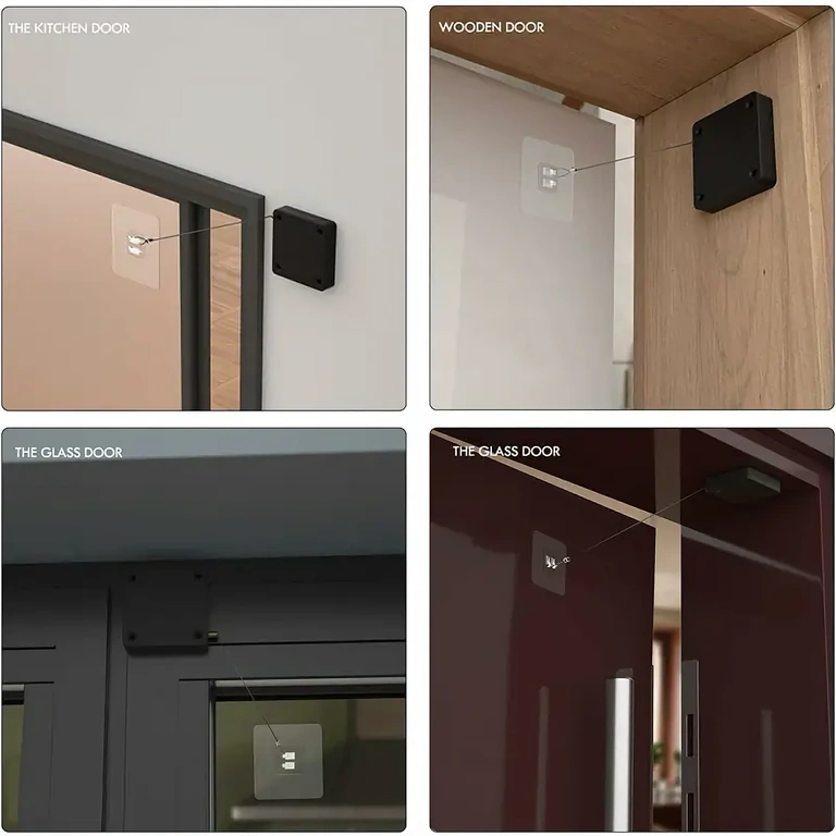 Solução para portas de lojas, restaurantes e hotéis – fechamento automático