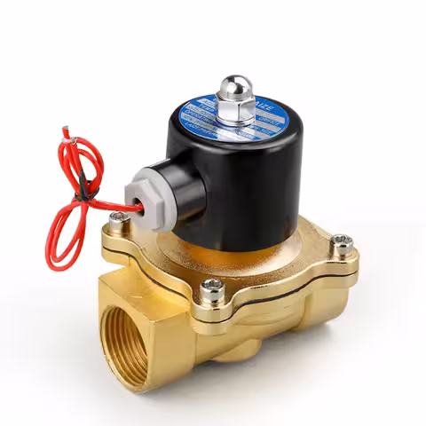 Válvula Solenóide Água/Ar 220V 3/4 Normal Fechada – Automação Irrigação e Sistemas Térmicos