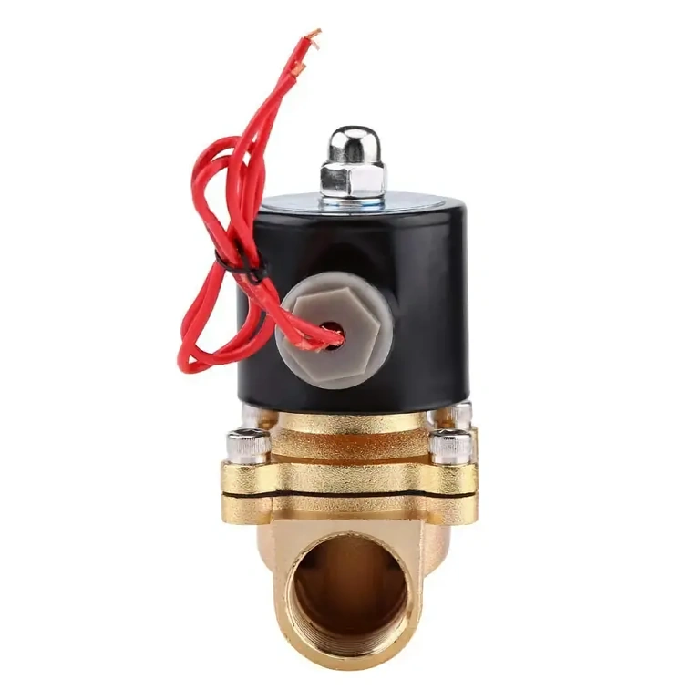 Válvula eletromagnética normalmente fechada, adequada para controle de fluxo